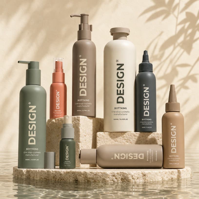 Bio-based plastic cosmetic packaging