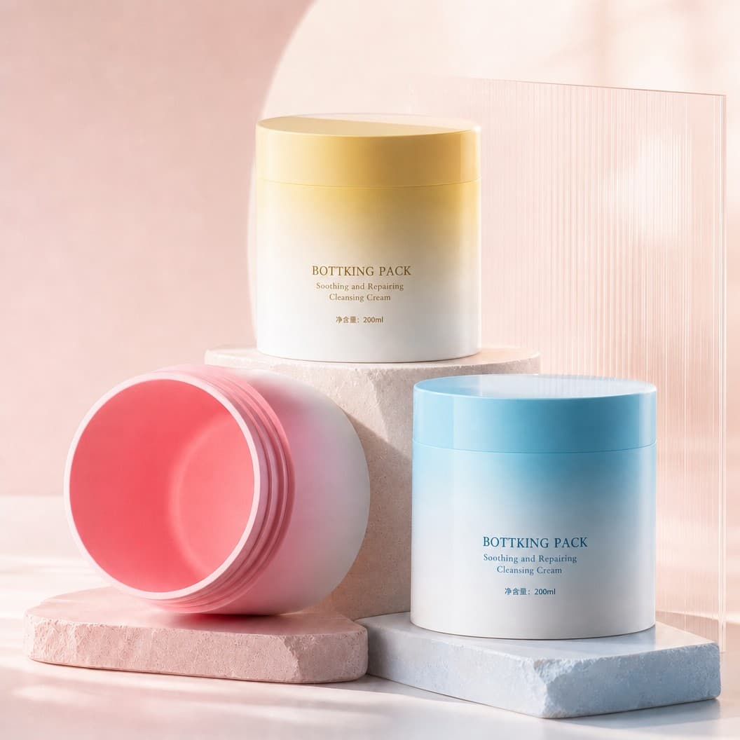 PP Cosmetic Jars — PP cosmetic jars are the most widely used cream jar because polypropylene resist